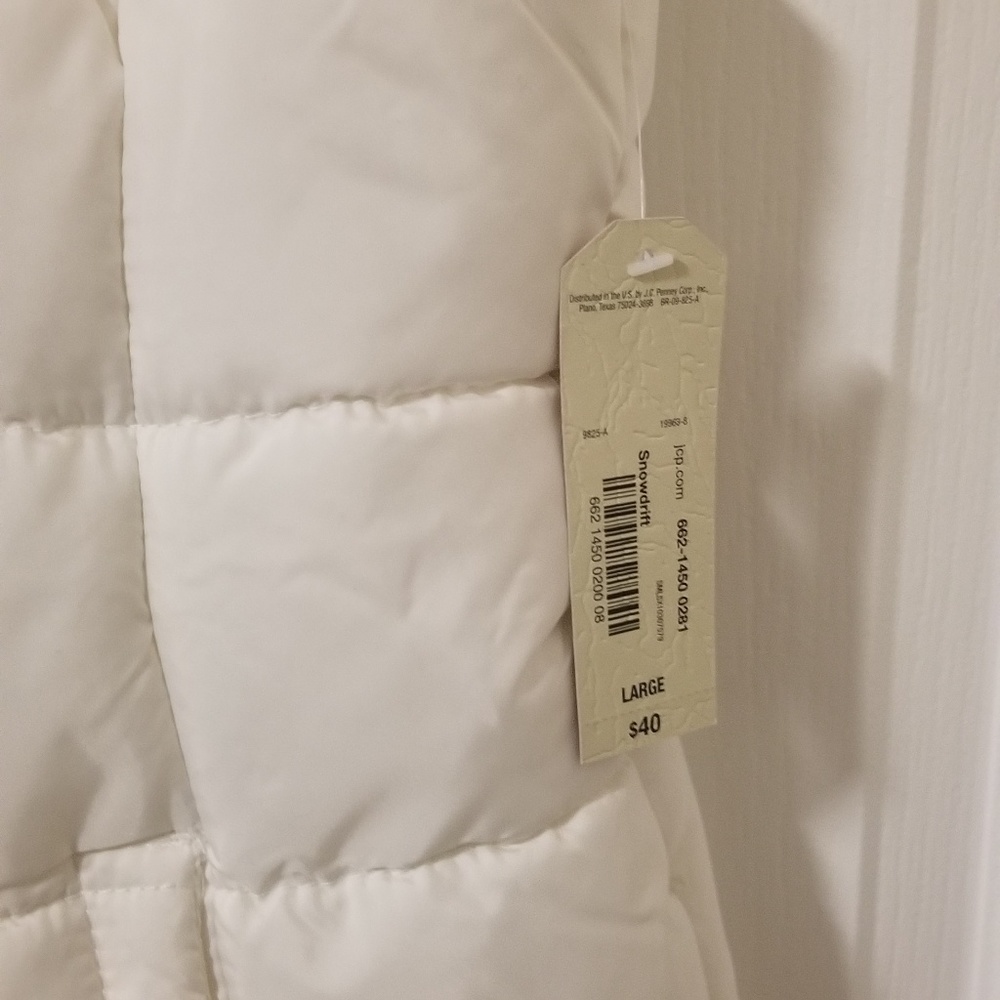 White ski vest